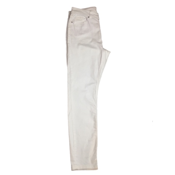 Trenery white high rise jeans. Slim fit. Size 12 - Picture 3 of 12